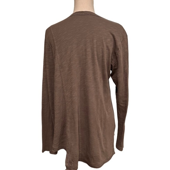 Wilt Asymmetrical Cotton Long Sleeve Tee Grey SZ Small NEW WITH TAGS Retail $128 - Picture 3 of 5